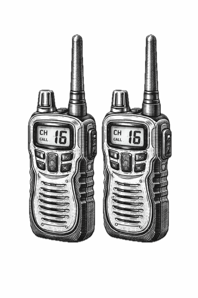 Walkie talkies for trail communication